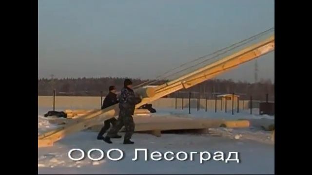 Дом из оцилиндрованного бревна