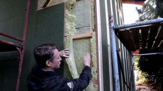 Контр утепление | Перекрестное утепление | Теплые стены в каркасном доме