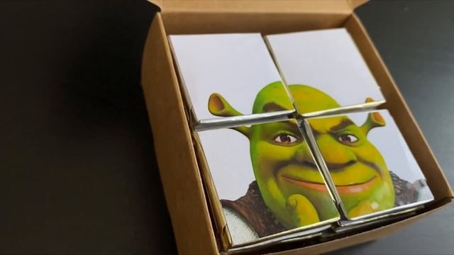 Шрек Шоколадный пазл - сладкий подарок для маленьких фанатов мультфильма на все времена