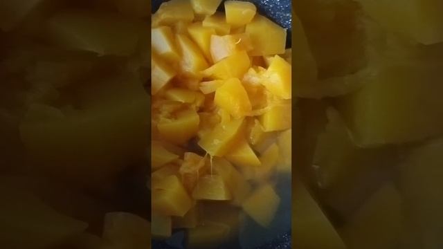 Пюре из тыквы быстро и полезно😋👍