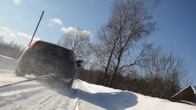Покатушки на ватрушке
