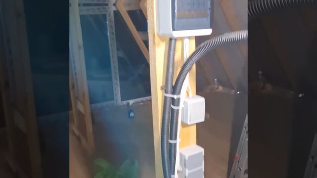 1000007742.mp4 (Собака смотрит на вариант электроснабжения дома А-фрейм)