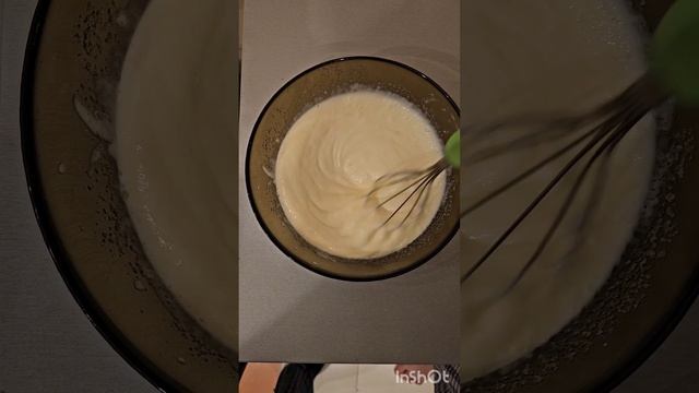 Манник с творогом и бананом