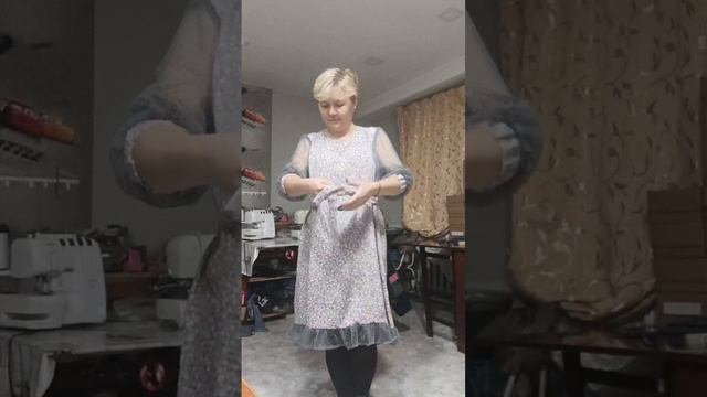 Сшила новое платье