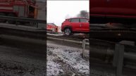 Горит автобус в рп.Малино 20-11-2024