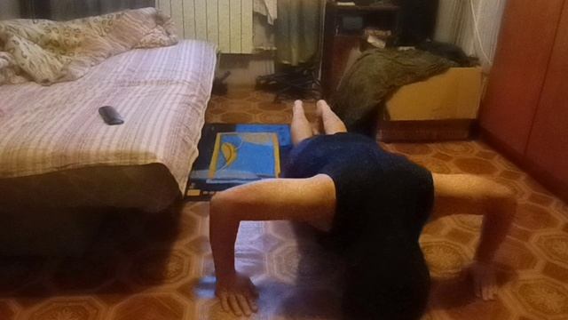 Первый подход за среду в отжиманиях