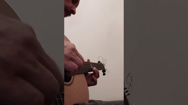 Фрагмент пьесы для гитары - Guitar piece fragment