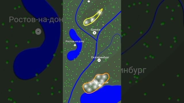 Первая гроза 2030 года в Волгограде, Брянске, Екатеринбурге