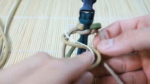 How to Make the Solomon s Fire Groot Themed Paracord Bracelet Tutorial_270p_360p