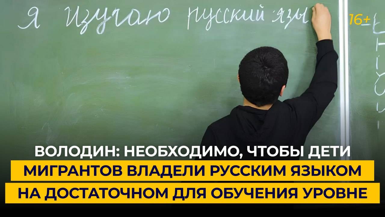 Володин: не может мигрант получать патент на все виды деятельности