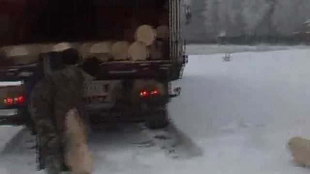 Дом из оцилиндрованного бревна