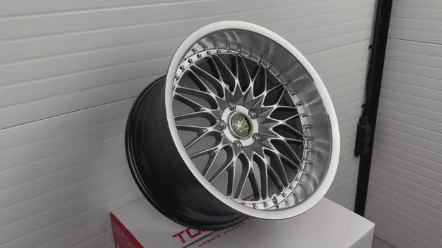 Диски SRL F051 18 10.5J вес 9,5kg Hyper Black Machined Lip