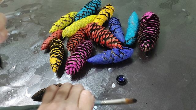 Как превратить еловые шишки в стильный декор для новогоднего праздника |Country Lady Chronicles