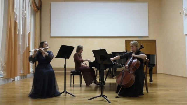 Germaine Tailleferre Trio For Piano, Violin And Cello (dedicated To Micheline Dondeyne) 1rd And 2th