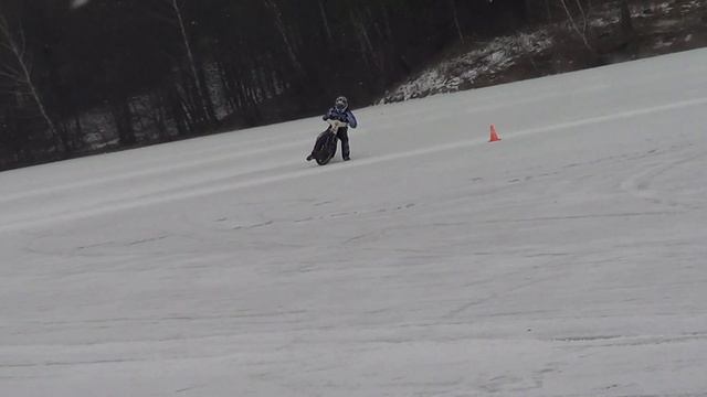 Спидвей.Тренировка в Видном 04.01.2014