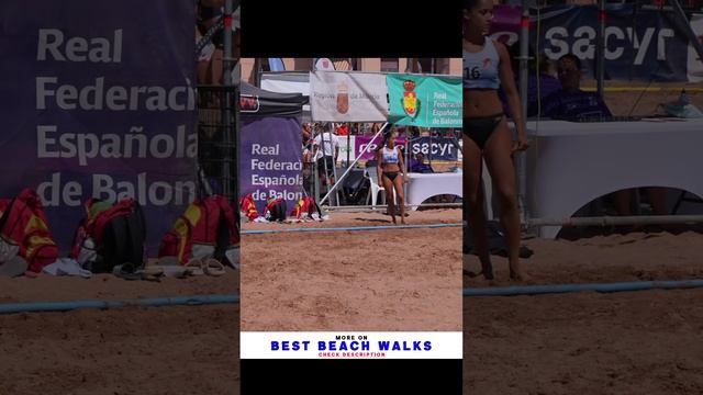 Women's Beach Handball in 4K 120fps (More on Patreon) #handball #sport #beach