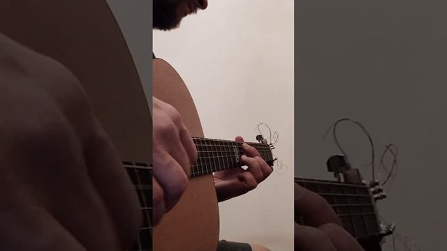 Фрагмент пьесы для гитары - Guitar piece fragment