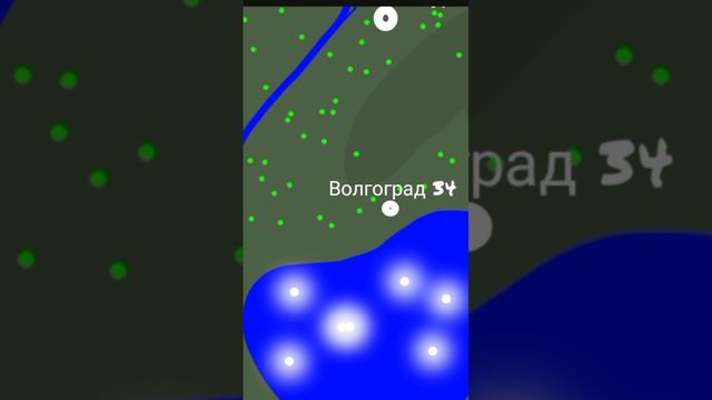 Гроза около Волгограда (монтаж)
