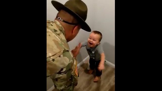 Отец - старший сержант армии сша (Drill Sergeant)