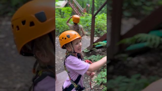 Это мы в веревочном парке🧗♂️ сейчас мы уже дома😅