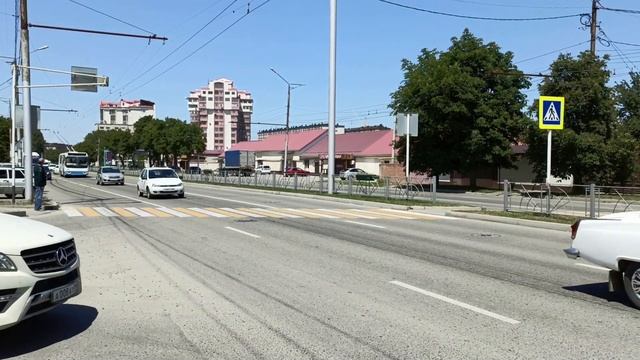 Троллейбусы ЗиУ-682Г-016.05 в Черкесске (22.05.2024)