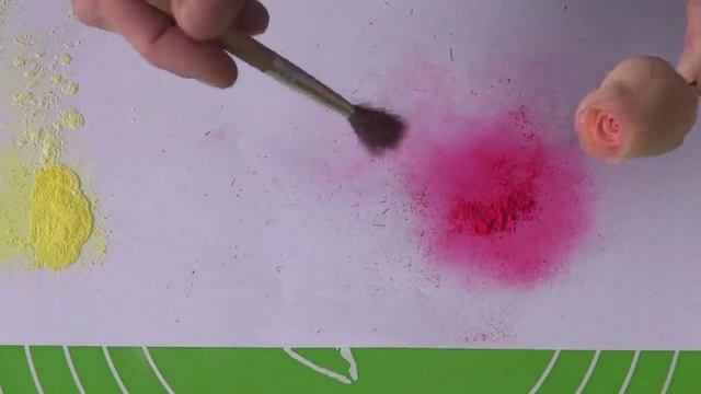 Роза из мастики