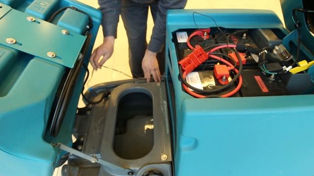 Дезинфицирующее устройство для поломоечной машины.