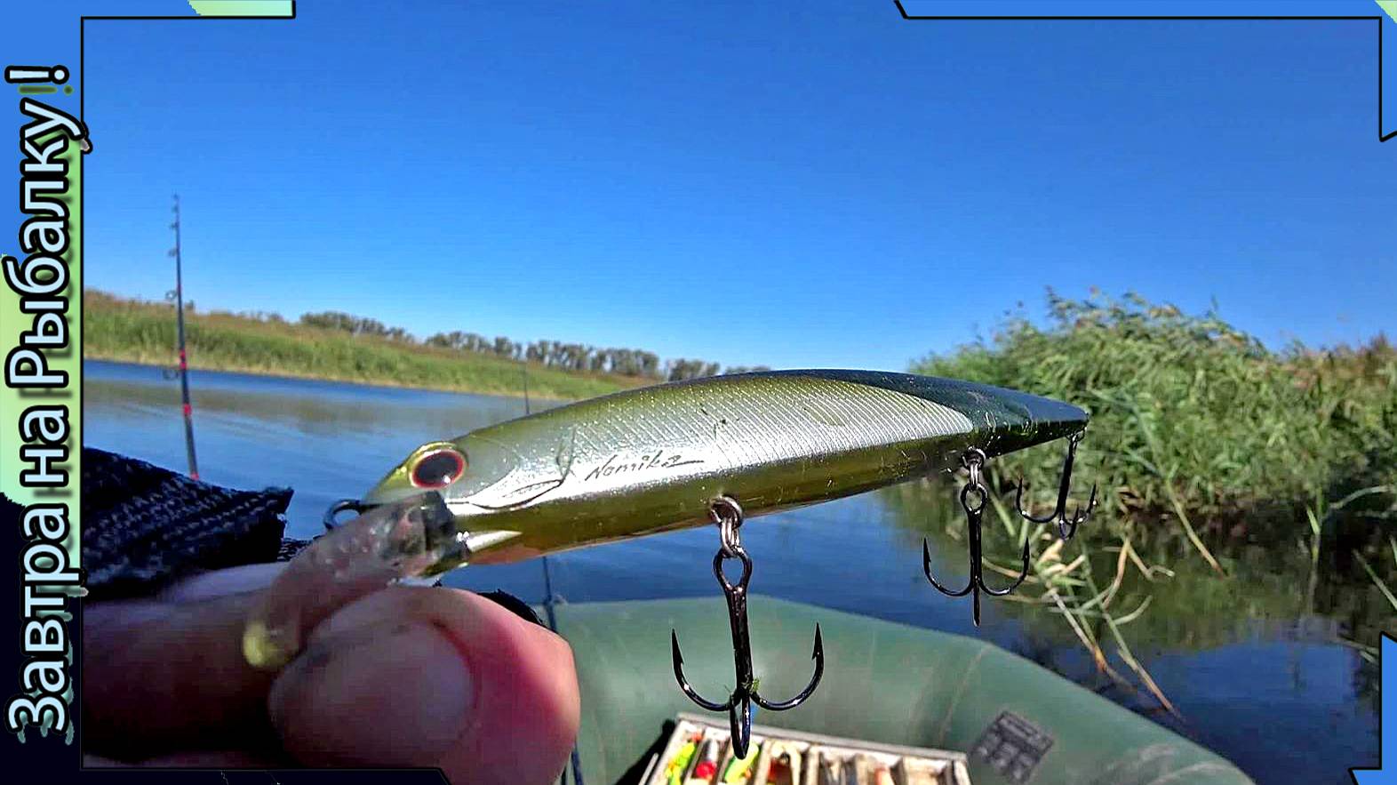 Много интересных поклевок- на обновки воблеров. Рыбалка осенью 2024 в Воронежской области.
