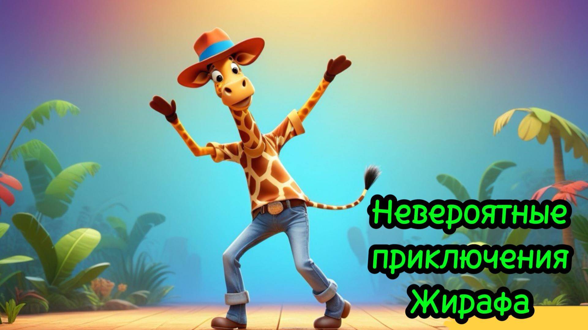 Сказки | Невероятные приключения Жирафа | Детские сказки онлайн | сказка | мультик
