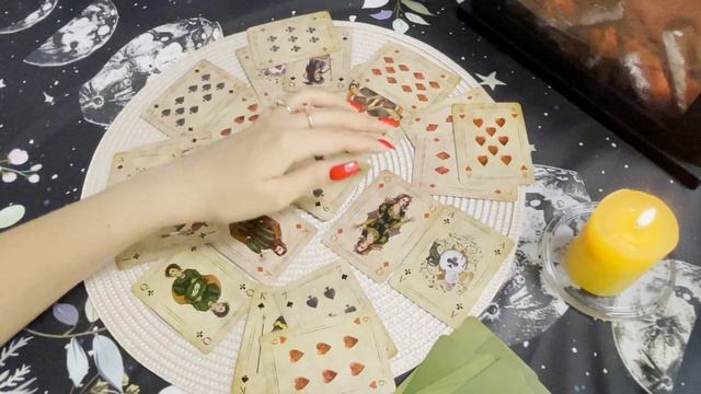 Червонная дама. Гадание на игральных картах