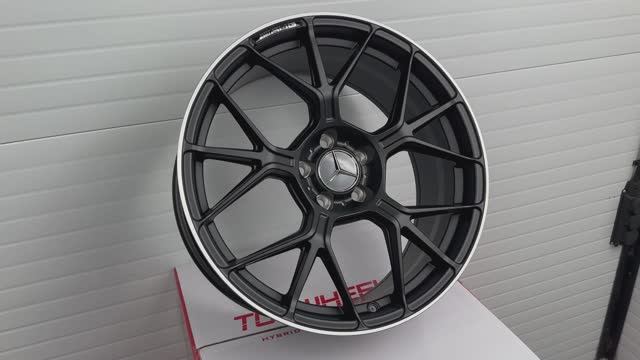 Диски SRL DF004 19 8.5J вес 9,1kg Satin Black Machine Lip