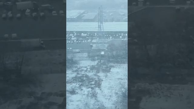 ❄️Сильный ветер до 18 м/с, дождь и мокрый снег ожидаются в Москве в ночь на четверг🌧️