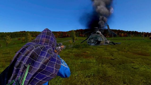 Крушение вертолётов DAYZ Russian Classic