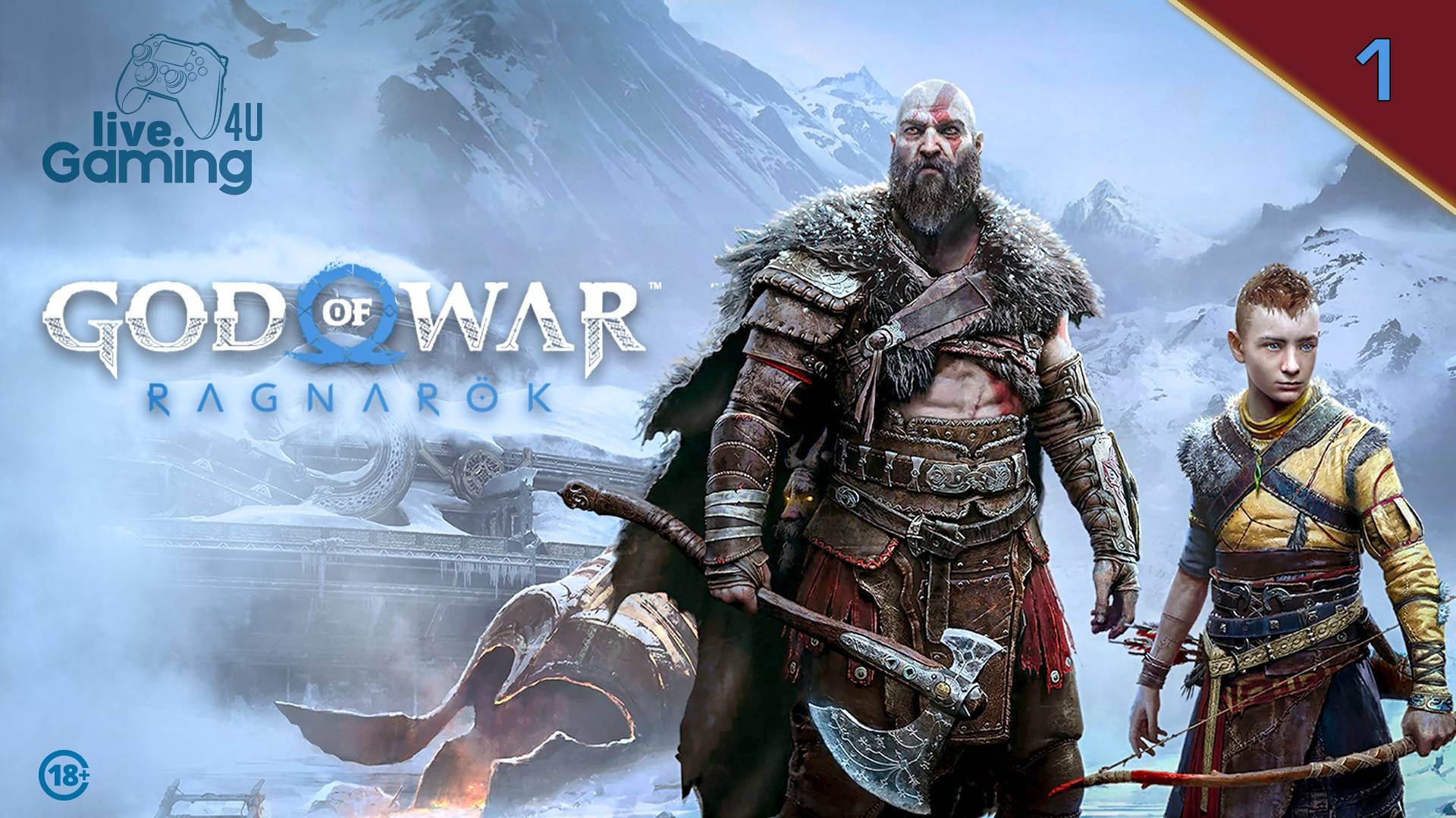 God of War Ragnarok | Прохождение на ПК часть 1  #LG4U_GOWragnarok #livegaming4u #lg4u