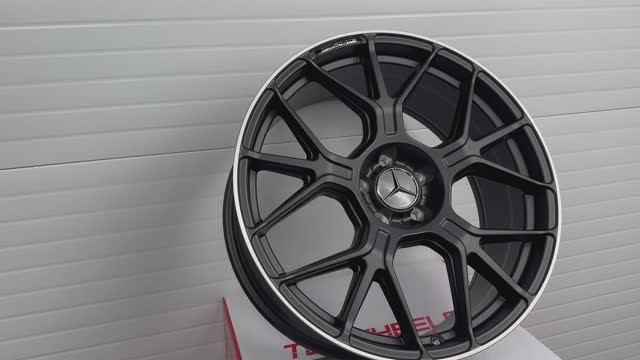 Диски SRL DF004 20 8.5J +36 5X112 66.6 вес 11,8kg Satin Black Machine Lip