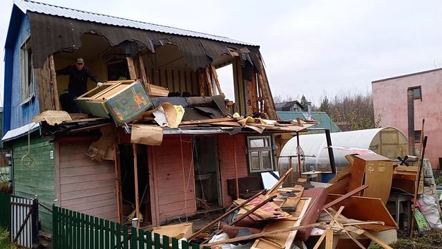 Сломать дачу дом двор Нижний Новгород