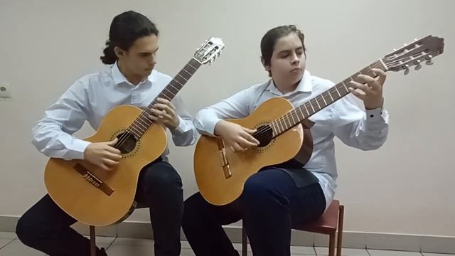 дуэт гитаристов: братья Дюковы Алексей и Илья