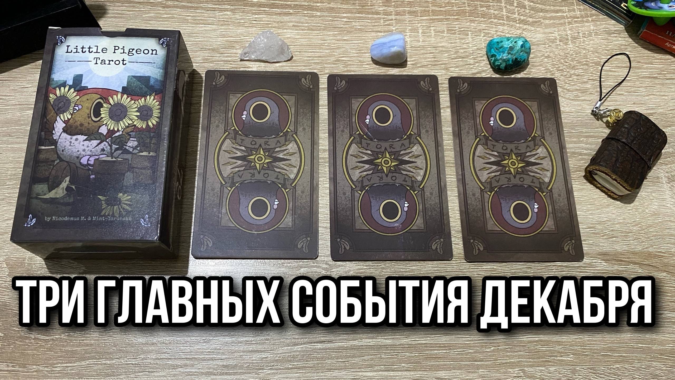 ТРИ ГЛАВНЫХ СОБЫТИЯ ДЕКАБРЯ 💯 гадание на таро Голубей Karina Tarot Reader