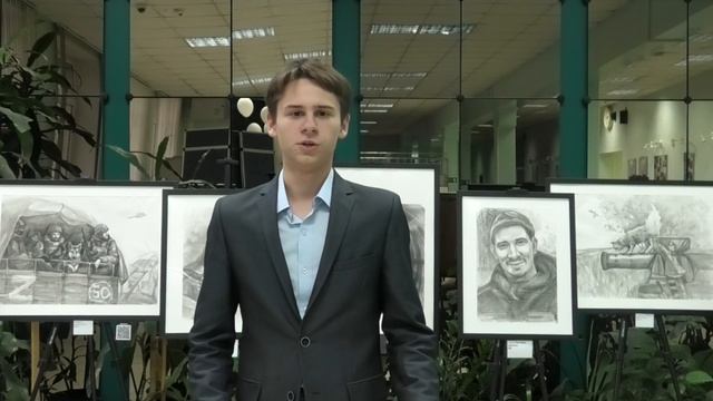Стихотворение "Атака" Константин Михайлович Симонов, читает Илья Каламин 11В