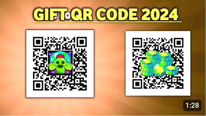 NEW FREE 🥳 QR CODE 2024 😲 STUFF BRAWL STARS 2024 😲 QR CODE BRAWL STARS