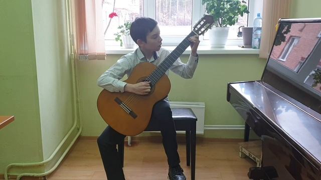 И.С.Бах Полонез, К.Хартог  "Скользкая дорожка"