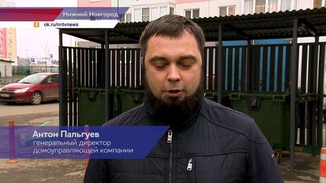 Контейнерная площадка из переработанного пластика появилась в Сормовском районе