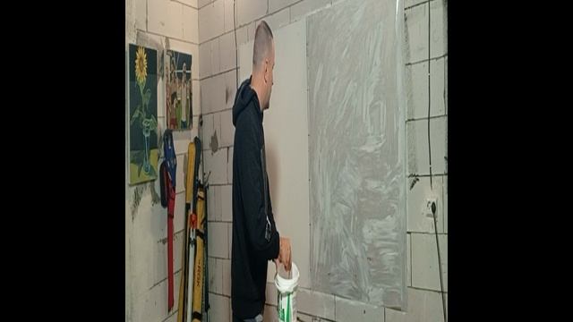 грунтовка холста двп акриловой краской