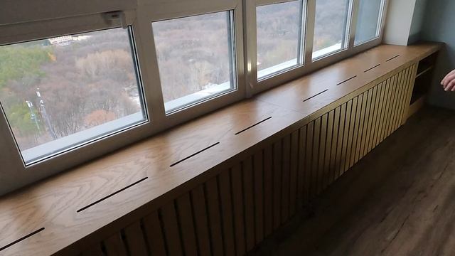 Подоконник на котором можно сидеть