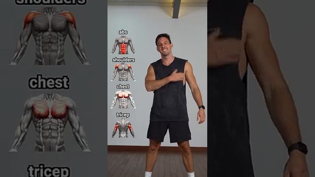 Upper body exercises (no equipment) ✅