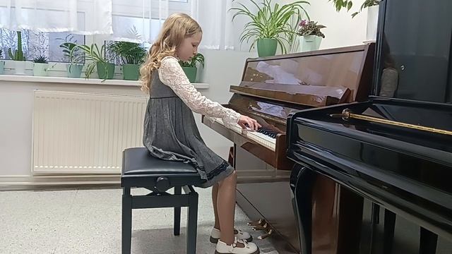 Д.Чимароза Соната G-dur, исп. Иванова Елизавета 10 лет