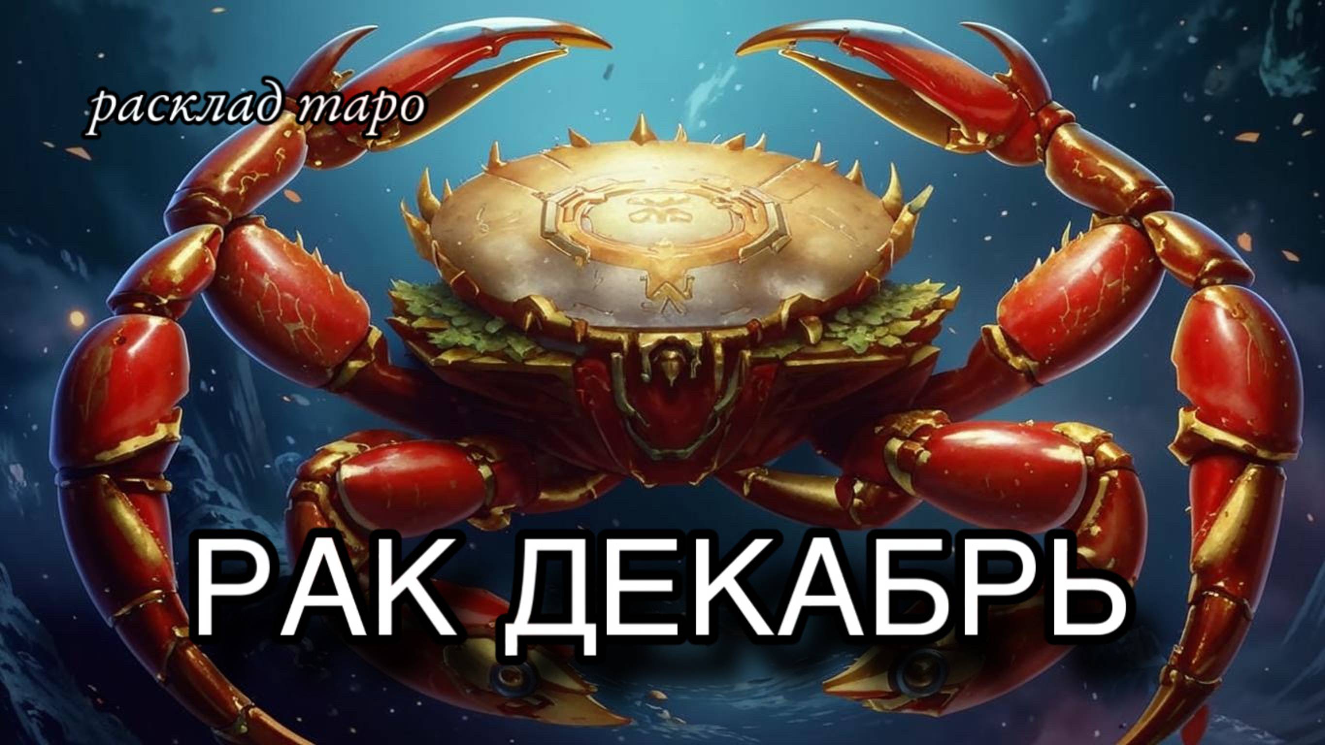РАК таро прогноз ДЕКАБРЬ : расклад таро : предсказание таро