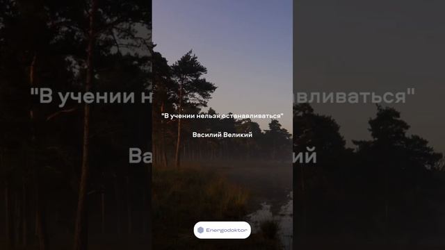 Учение — это путь к самосовершенствованию, удовлетворению и успеху. @energodoktor