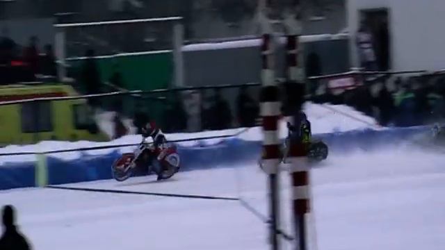Мотогонки на льдуУфа,перезаезд 1\2 ЛЧР 2011-2012