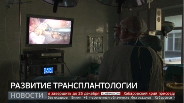 Пересадка почки: хабаровские хирурги освоили новую технологию. Новости. 20/11/2024. GuberniaTV